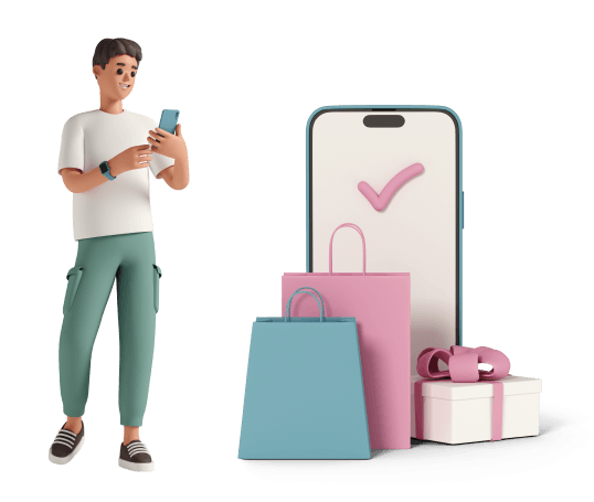 playful money saving illustration